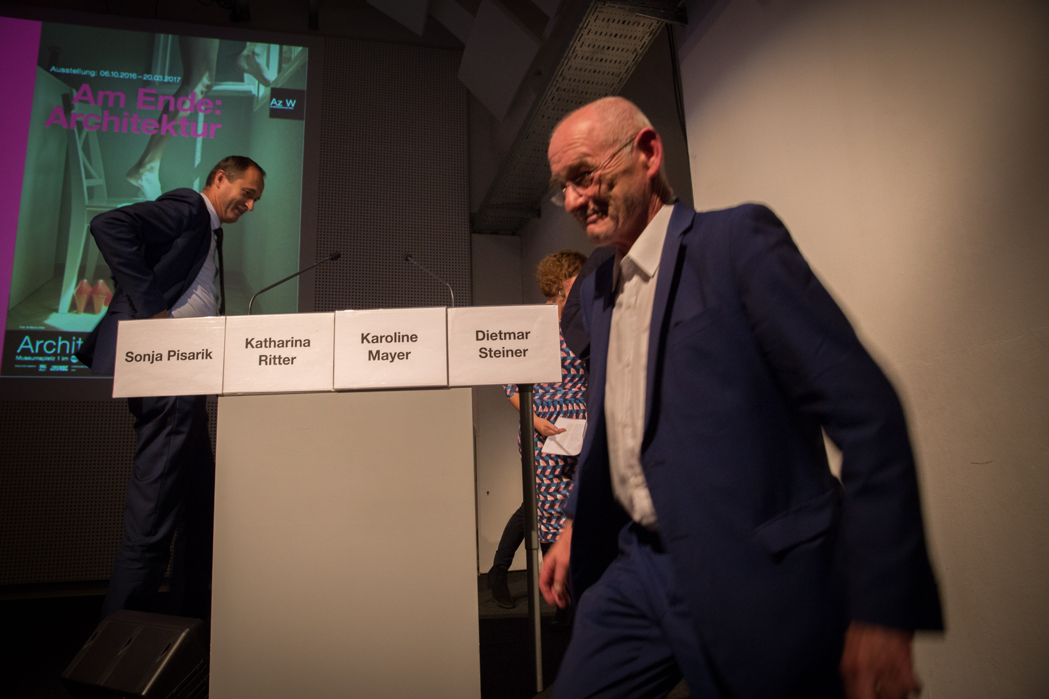 Opening night "In the End: Architecture. Journeys through Time 1959 – 2019"