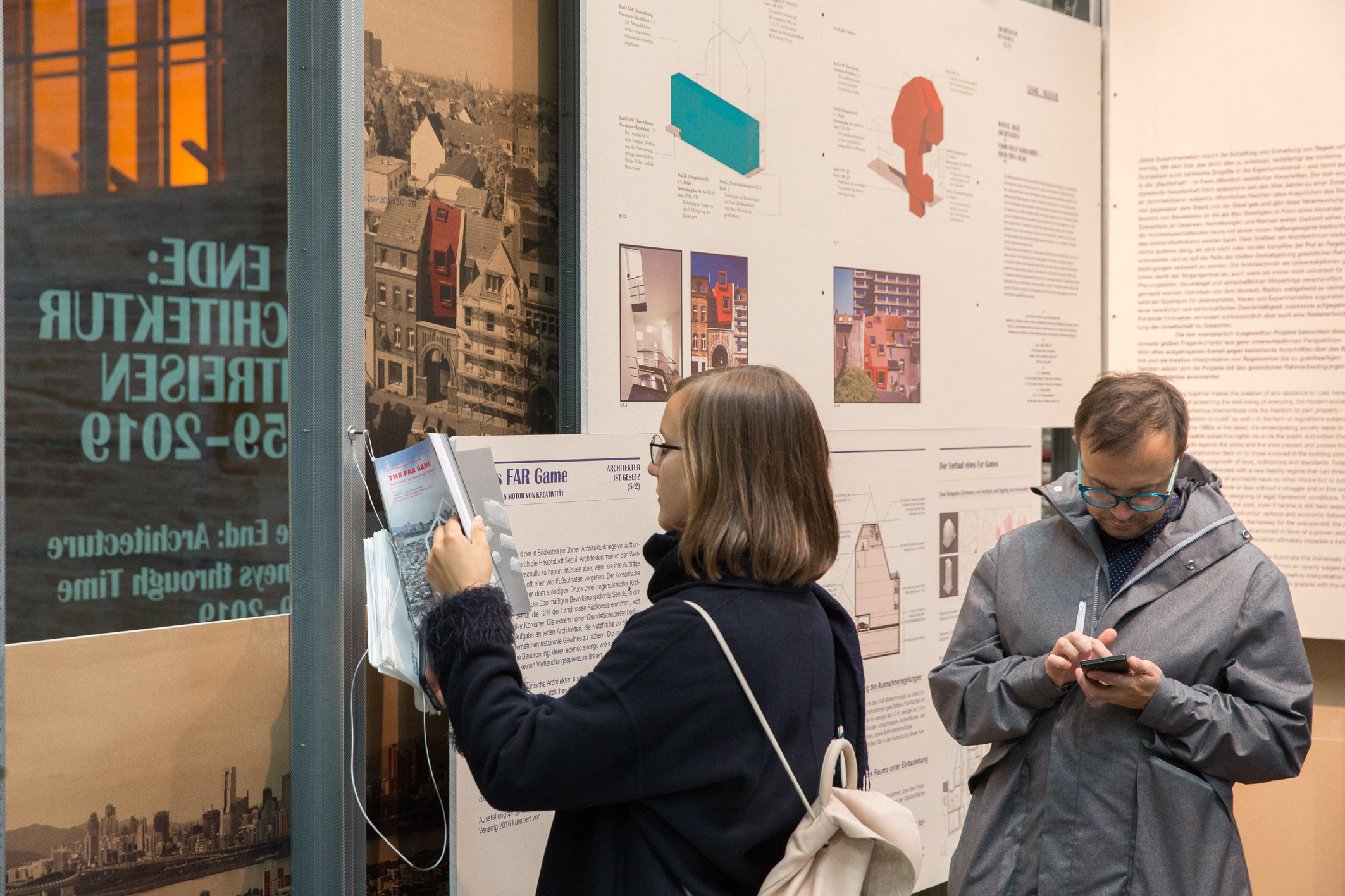 Opening night "In the End: Architecture. Journeys through Time 1959 – 2019"