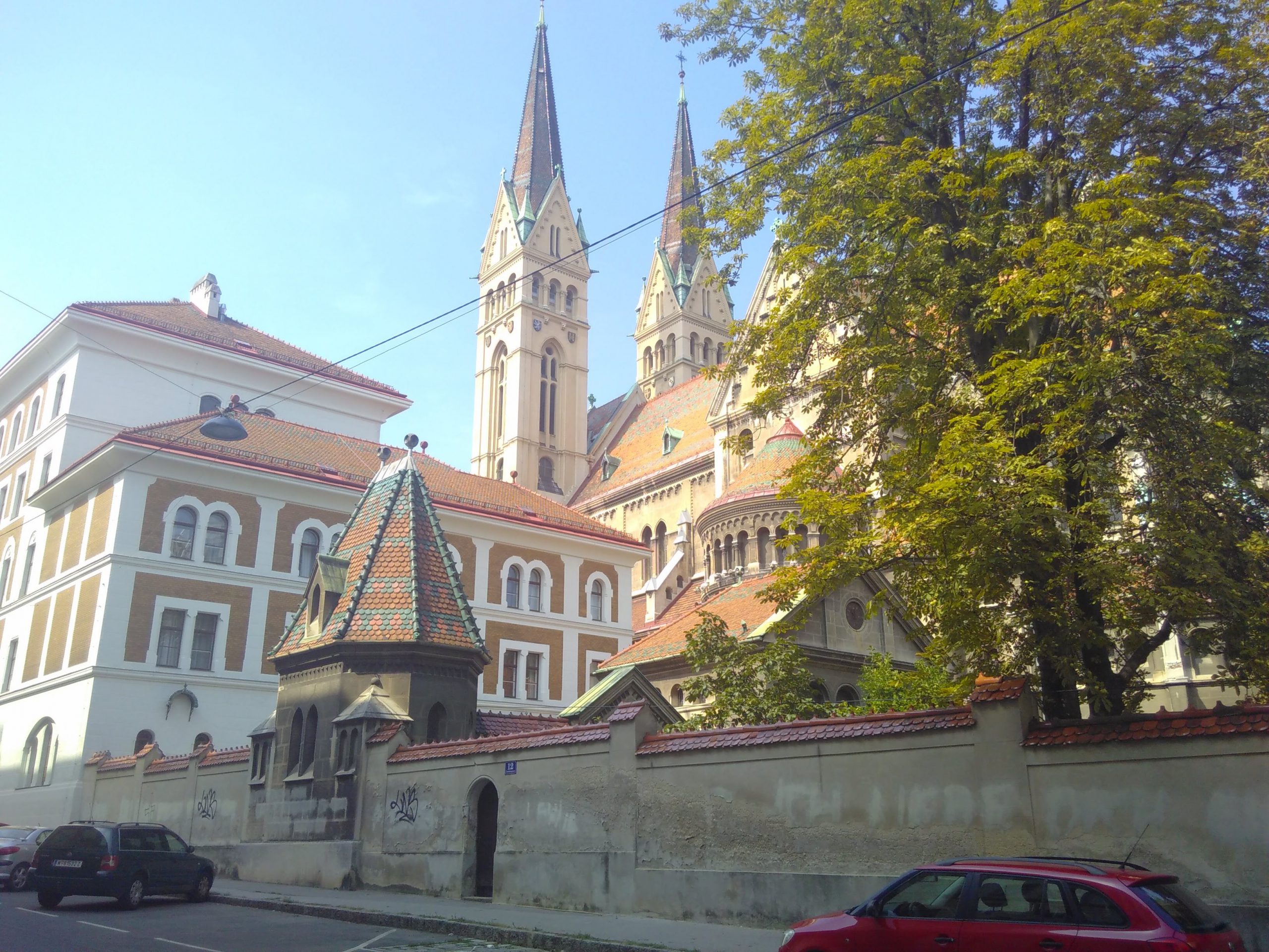 Church with 2 steeples