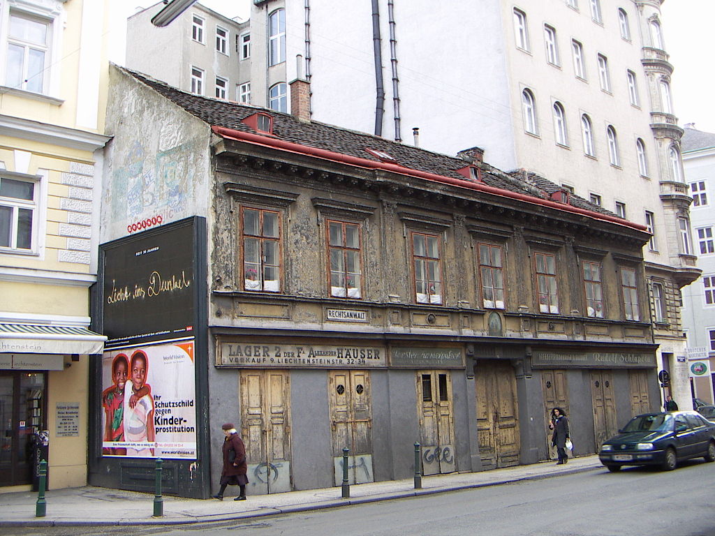 An old one-storey building