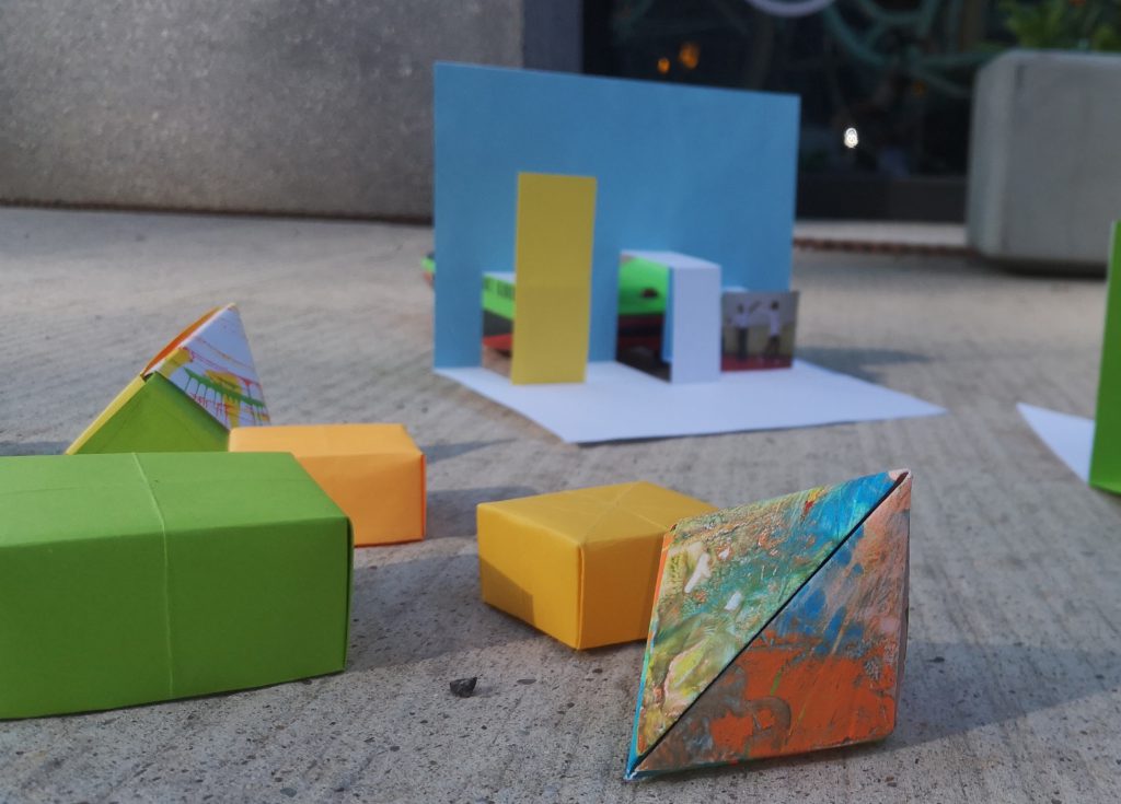 handmade colorful boxes