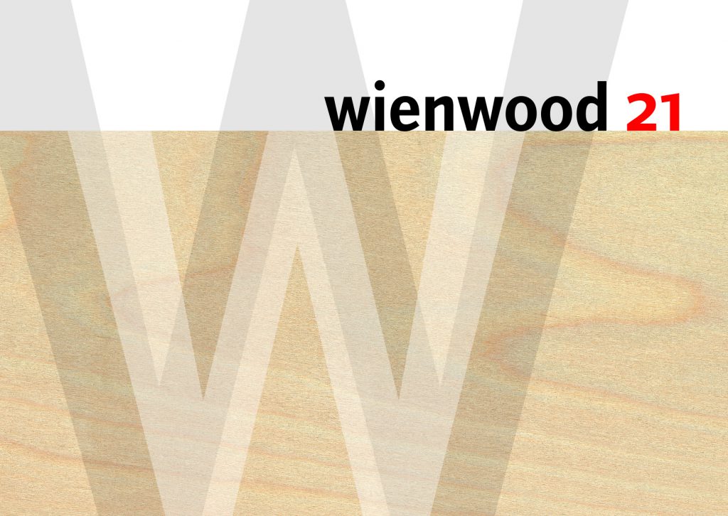 ein großes W und darüber steht wienwood 21