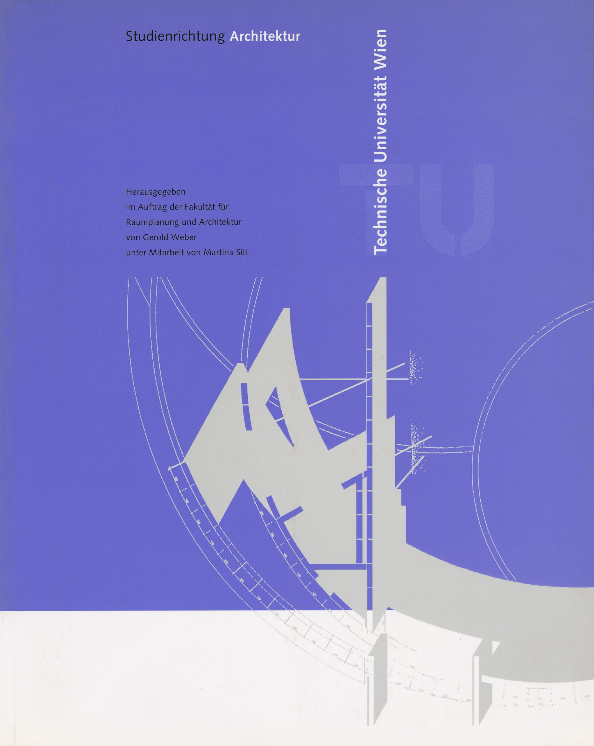 purple grey book cover Studienrichtung Architektur