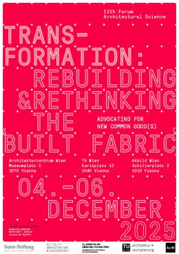 red poster with the title 