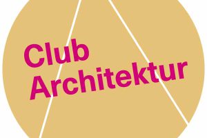 Kreis mit brauner Farbe und pinker Schrift