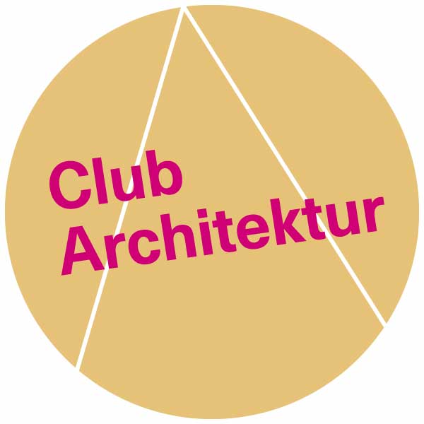 Circle with brown color and pink lettering